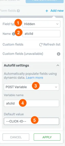 AnyTrack documentation screenshot