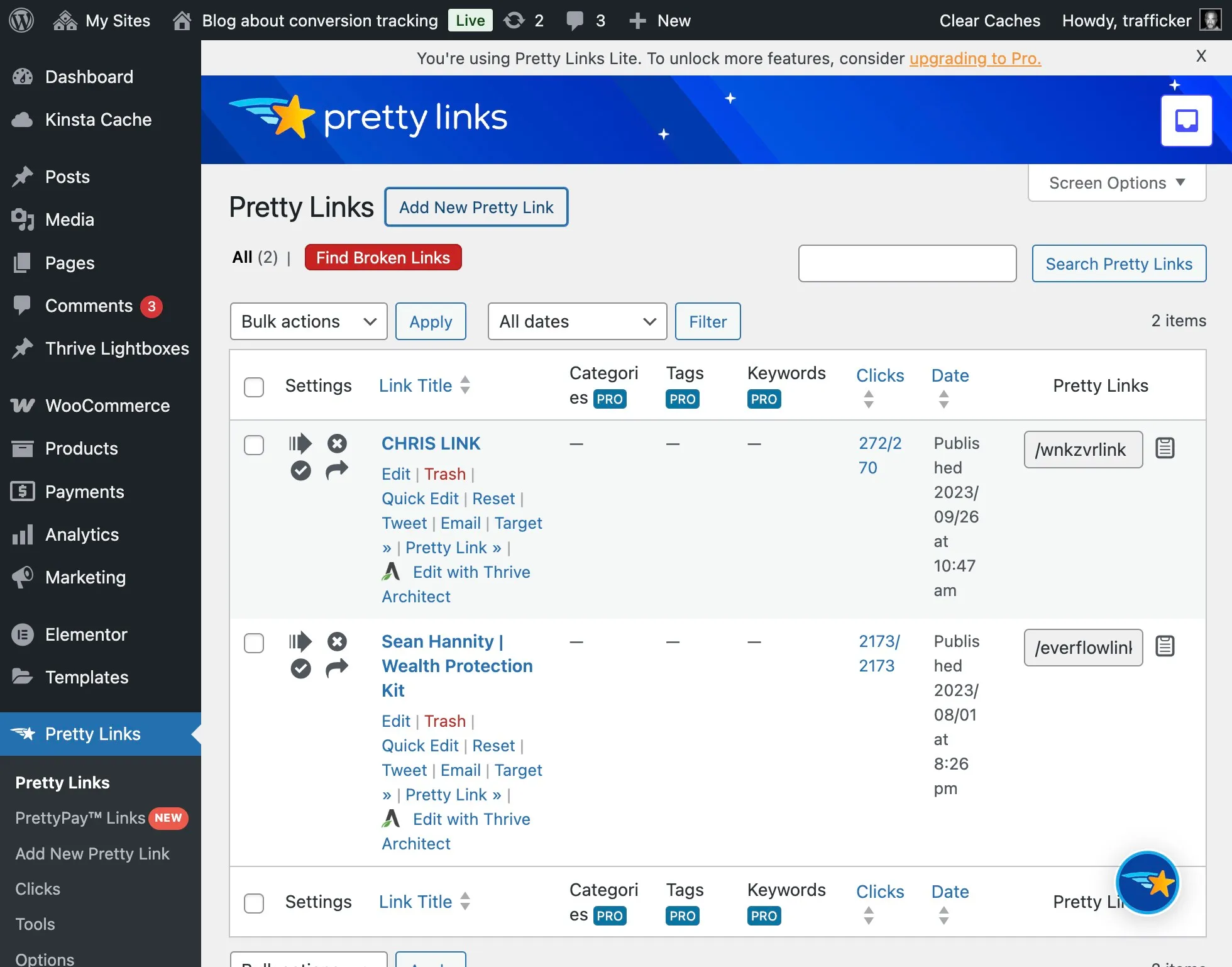 AnyTrack documentation screenshot