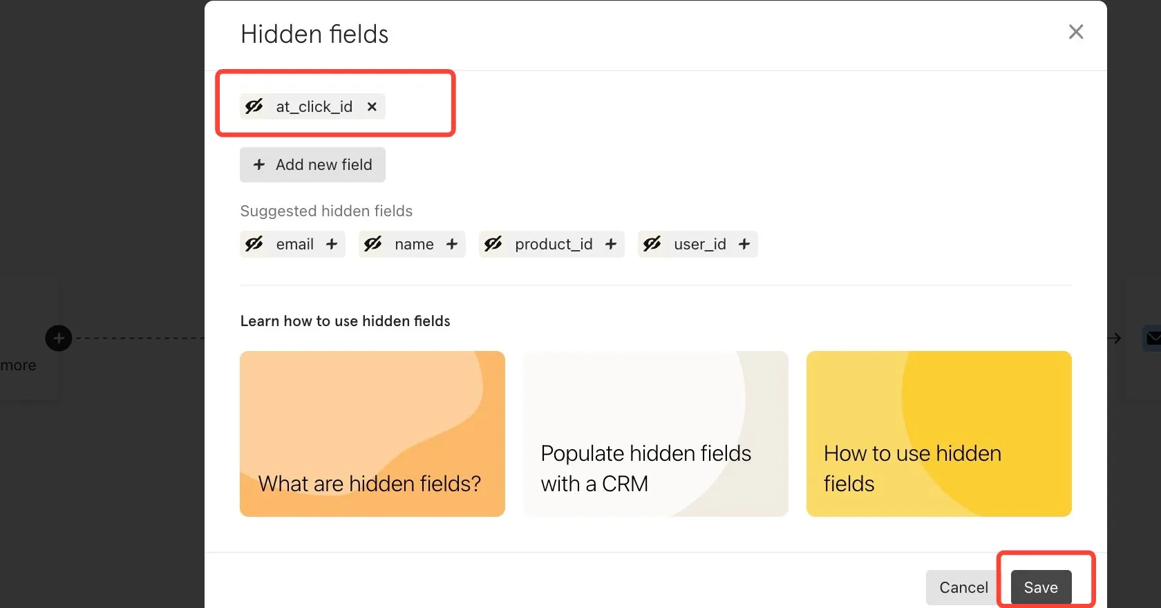 AnyTrack documentation screenshot